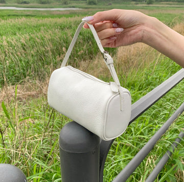 Cowhide Mini Tote Bag Crossbody Bag